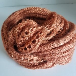 Noelle Infinity Scarf Orange